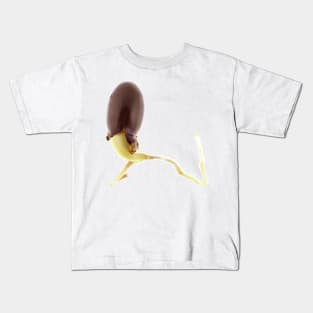 Sprouting seed of Lychee (Litchi chinensis) Kids T-Shirt